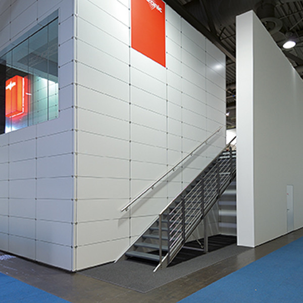 Indoor aluminum veneer ceiling and curtain wall